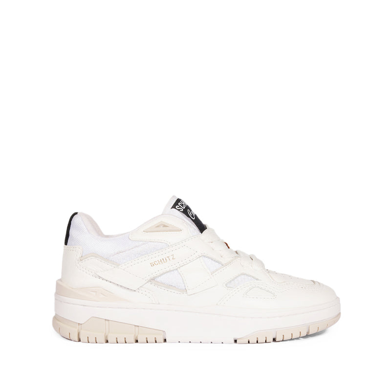 Court 95 Sneaker Flats Pre Fall 24 5 Pearl Leather - Schutz Shoes