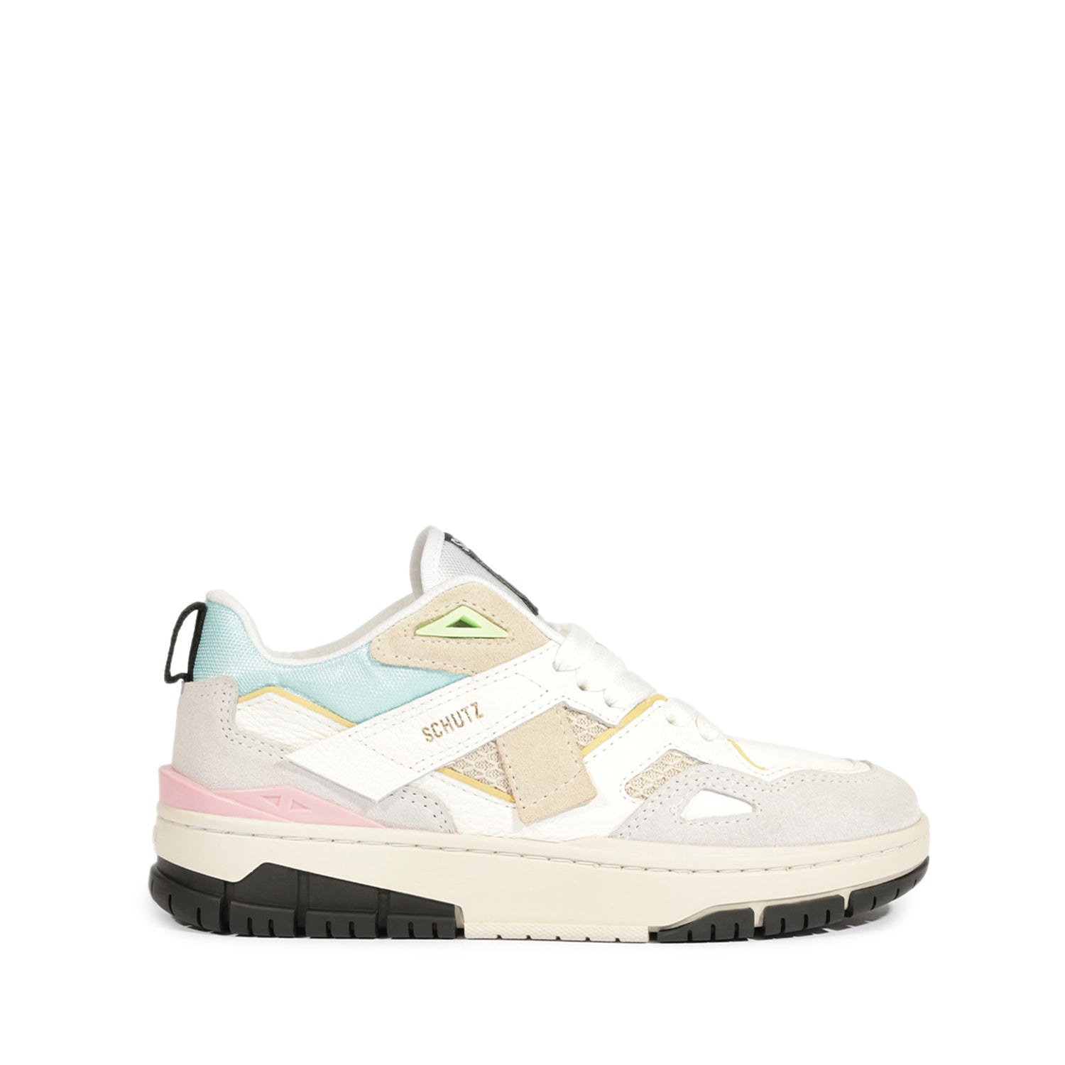 Court 95 Sneaker Flats Pre Fall 24 5 Multicolor Leather - Schutz Shoes