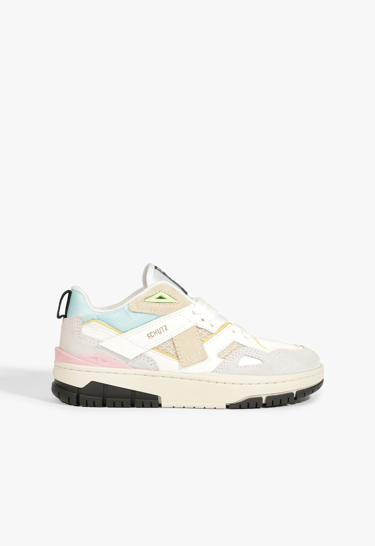 Court 95 Sneaker Flats Pre Fall 24 5 Multicolor Leather - Schutz Shoes