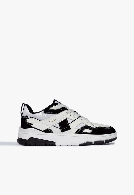 Court 95 Sneaker Pre Fall 24 5 Black Leather - Schutz Shoes