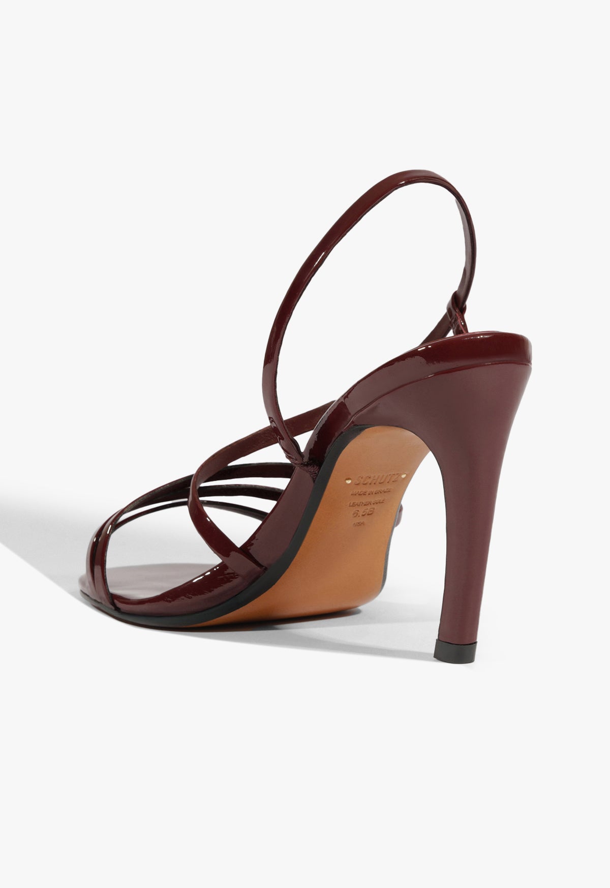 Annie Curve Patent Sandal FALL 25 - Schutz Shoes