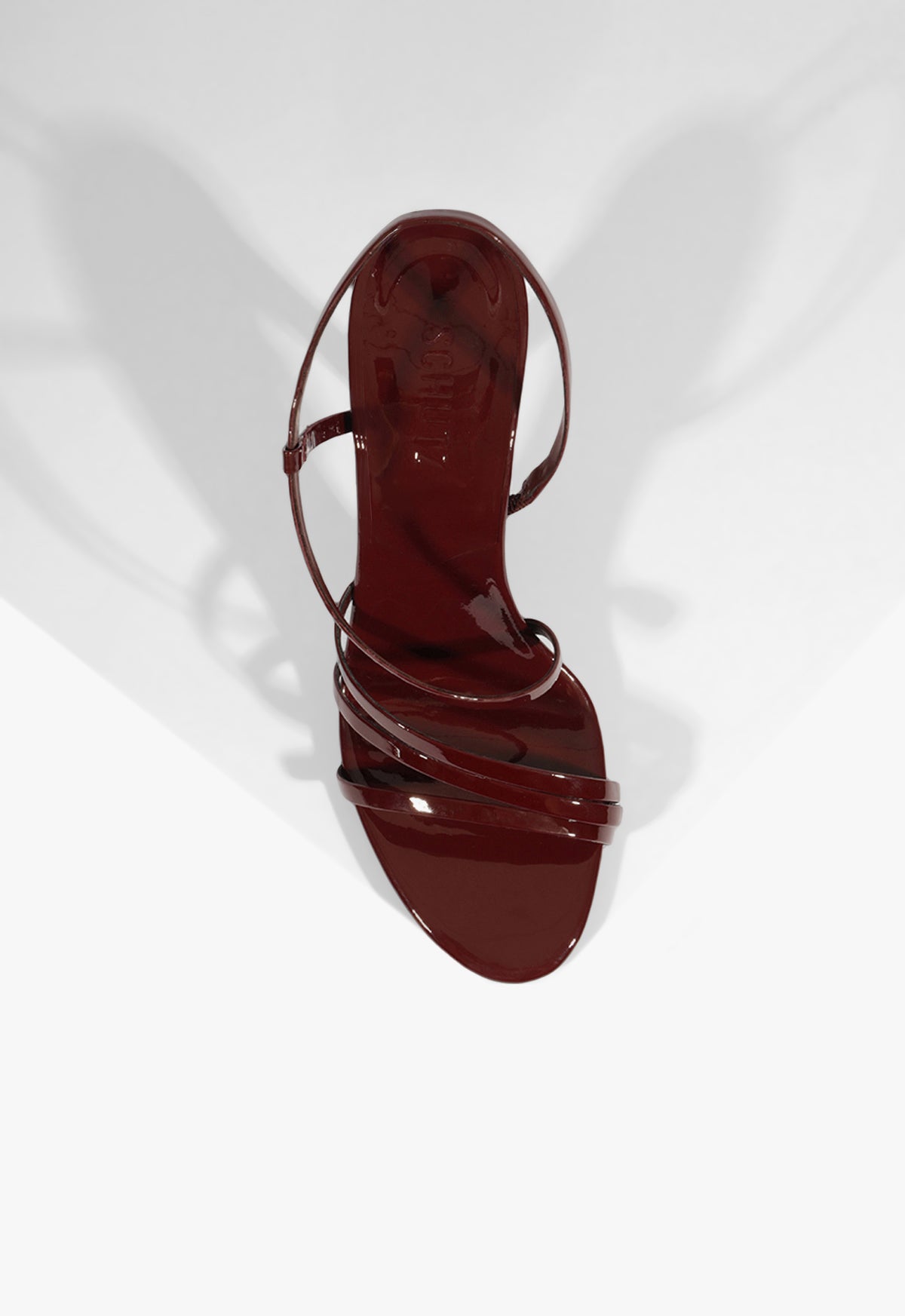 Annie Curve Patent Sandal FALL 25 - Schutz Shoes