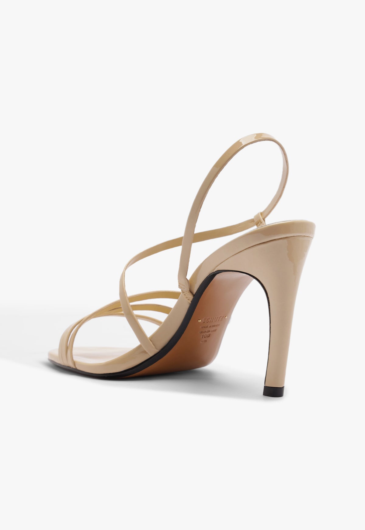 Annie Curve Patent Sandal FALL 25 - Schutz Shoes