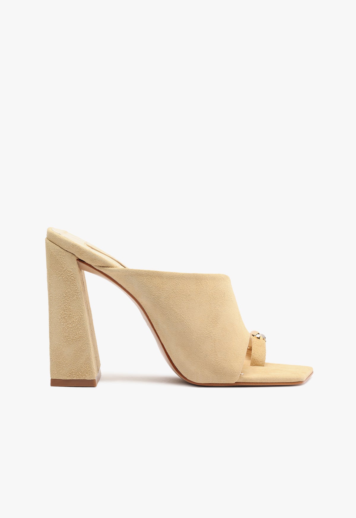 Jodie Sandal Sandals Resort 25 5 Beige Nubuck - Schutz Shoes