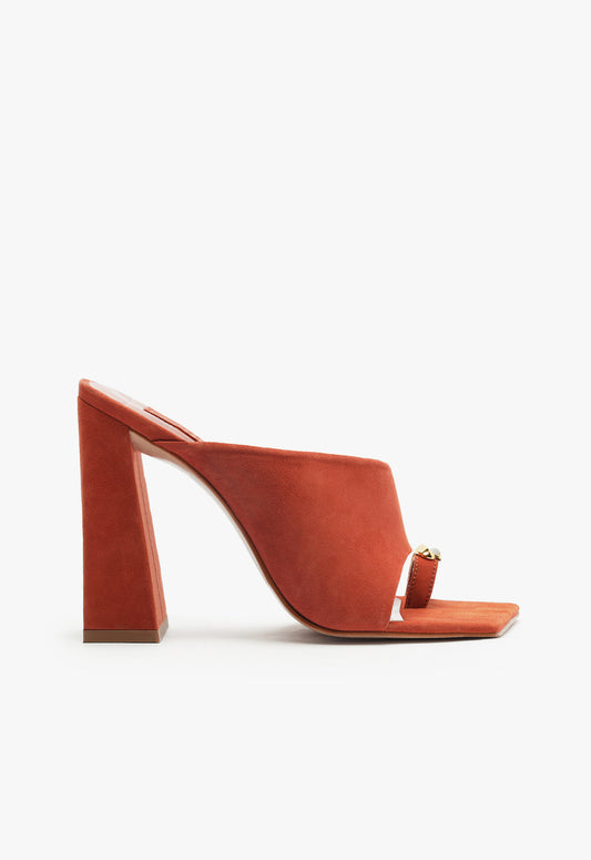 Jodie Sandal Sandals Resort 25 5 Orange Nubuck - Schutz Shoes