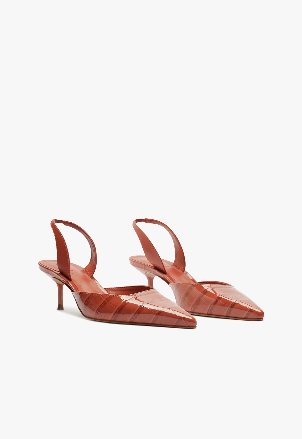 Paola Mid Sling Pump Resort 25 - Schutz Shoes