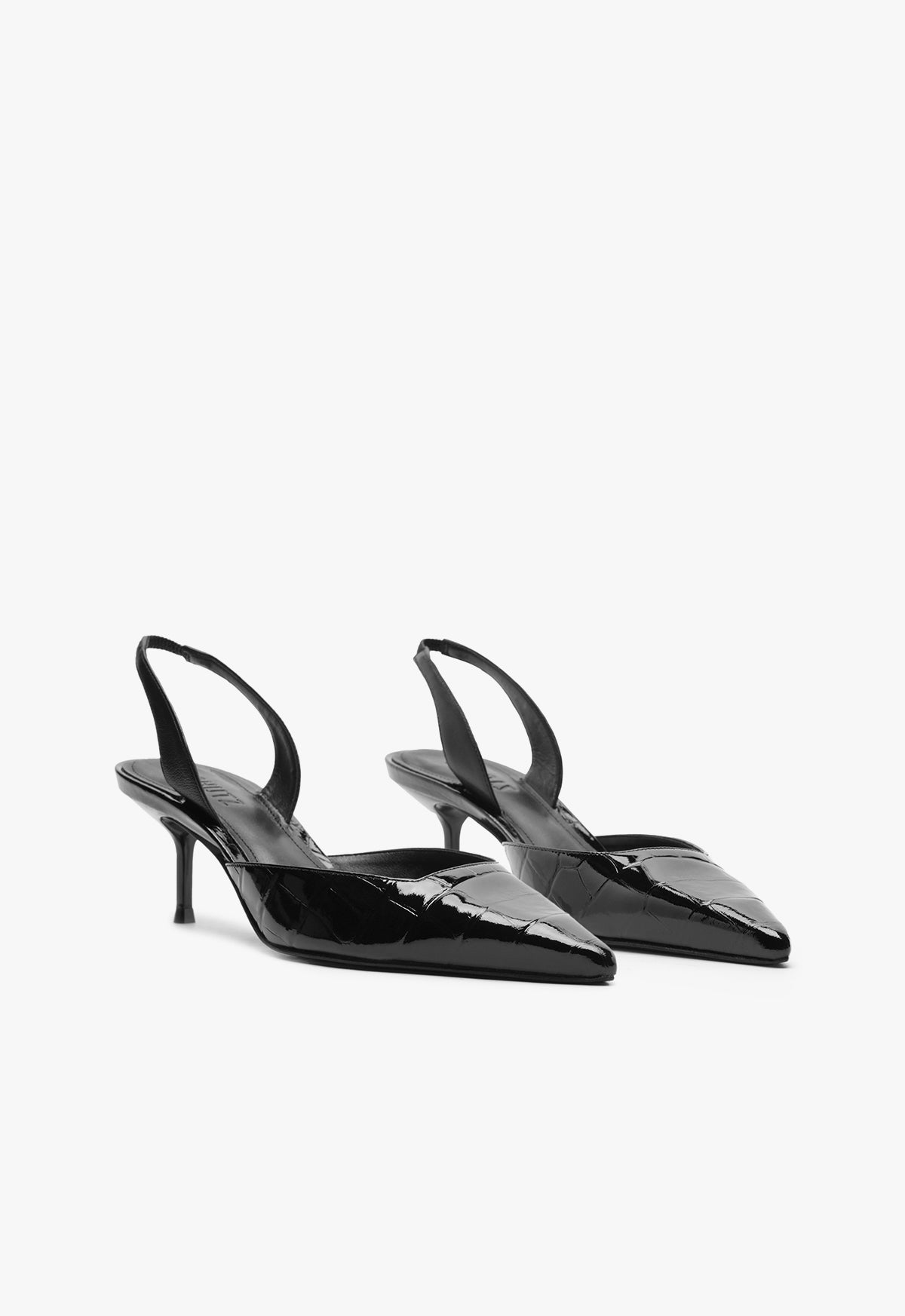 Paola Mid Sling Pump Resort 25 - Schutz Shoes