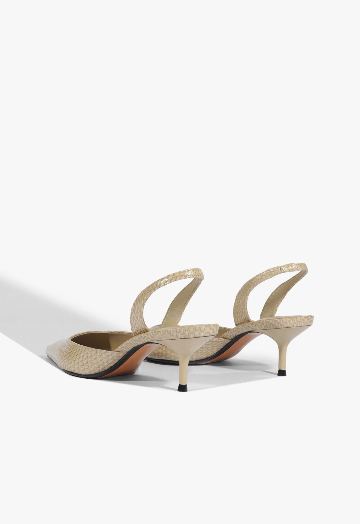 Paola Mid Leather Pump Resort 26 - Schutz Shoes