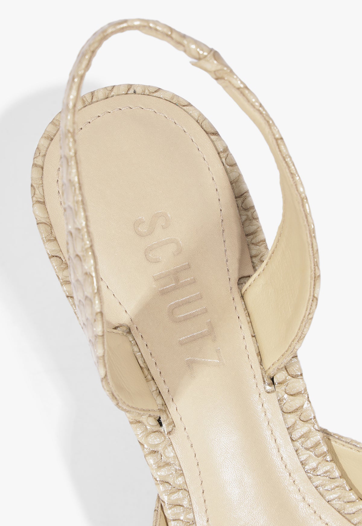 Paola Mid Leather Pump - Schutz Shoes