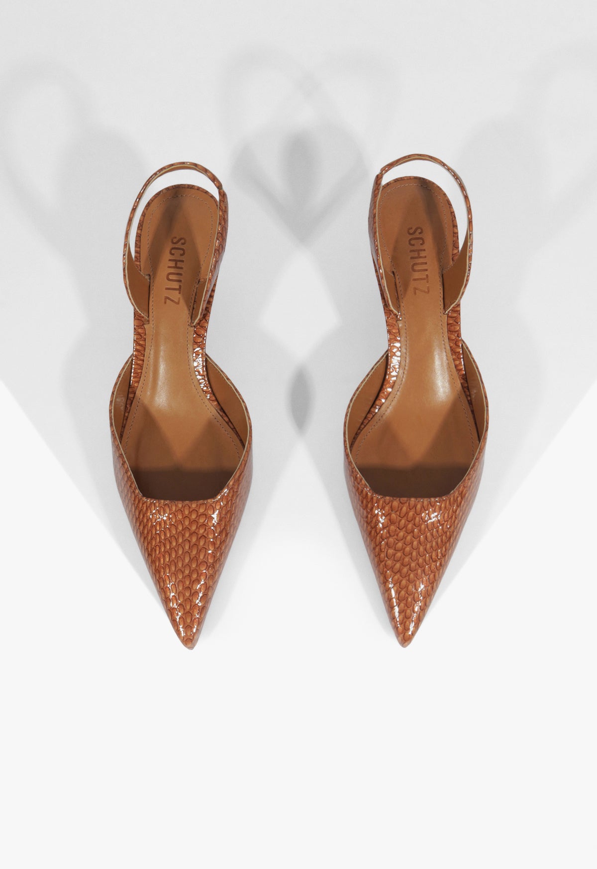 Paola Mid Leather Pump Resort 26 - Schutz Shoes