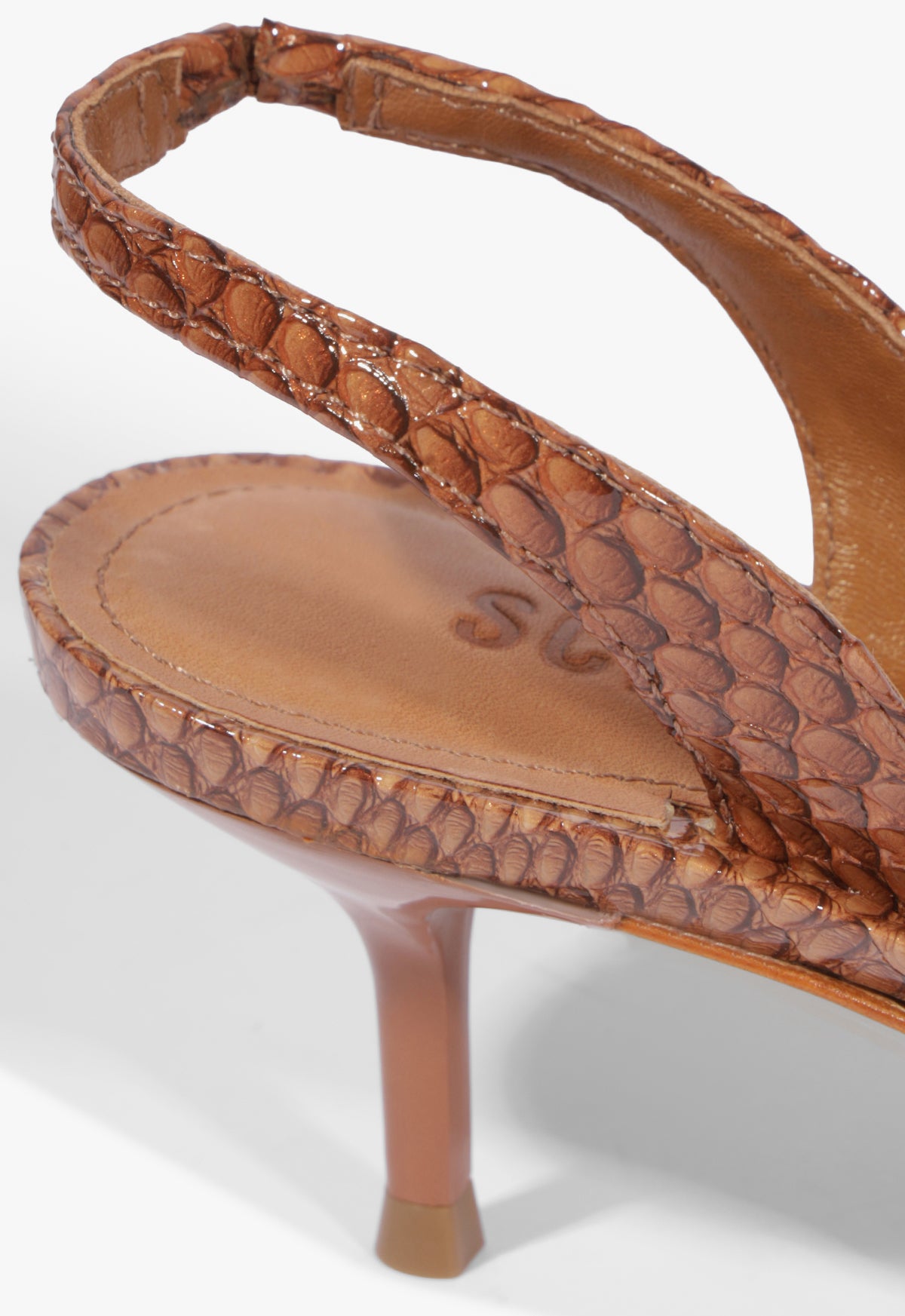 Paola Mid Leather Pump - Schutz Shoes