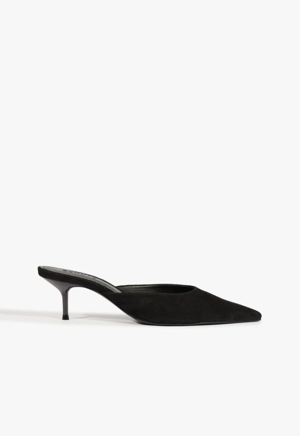 Schutz Julie Suede Pump in Black Suede