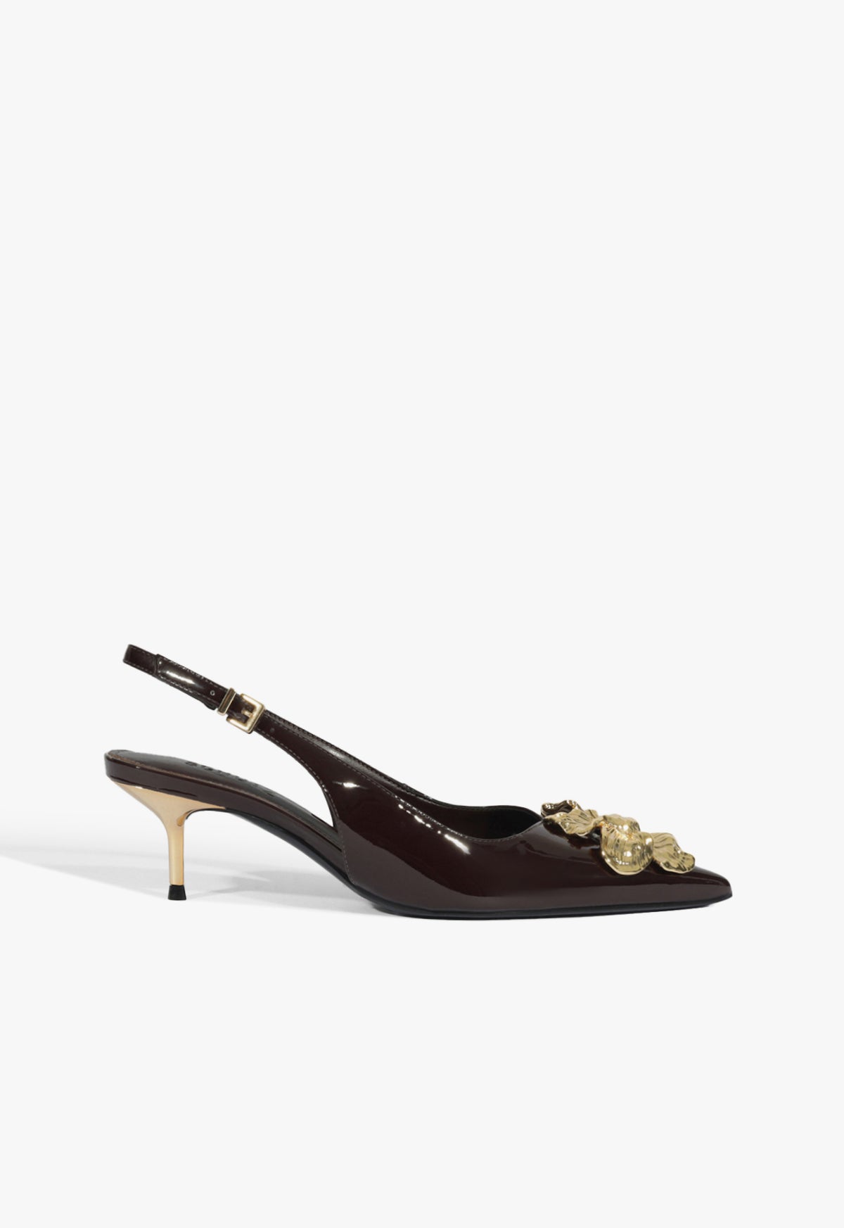 Flora Mid Patent Pump Resort 26 5 Maplewood Patent - Schutz Shoes