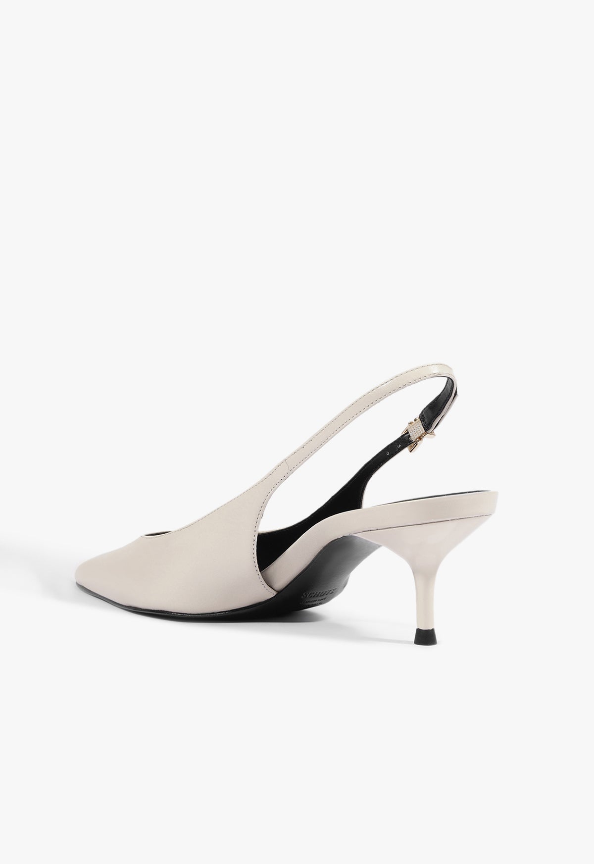 Paola Mid Leather Pump - Schutz Shoes