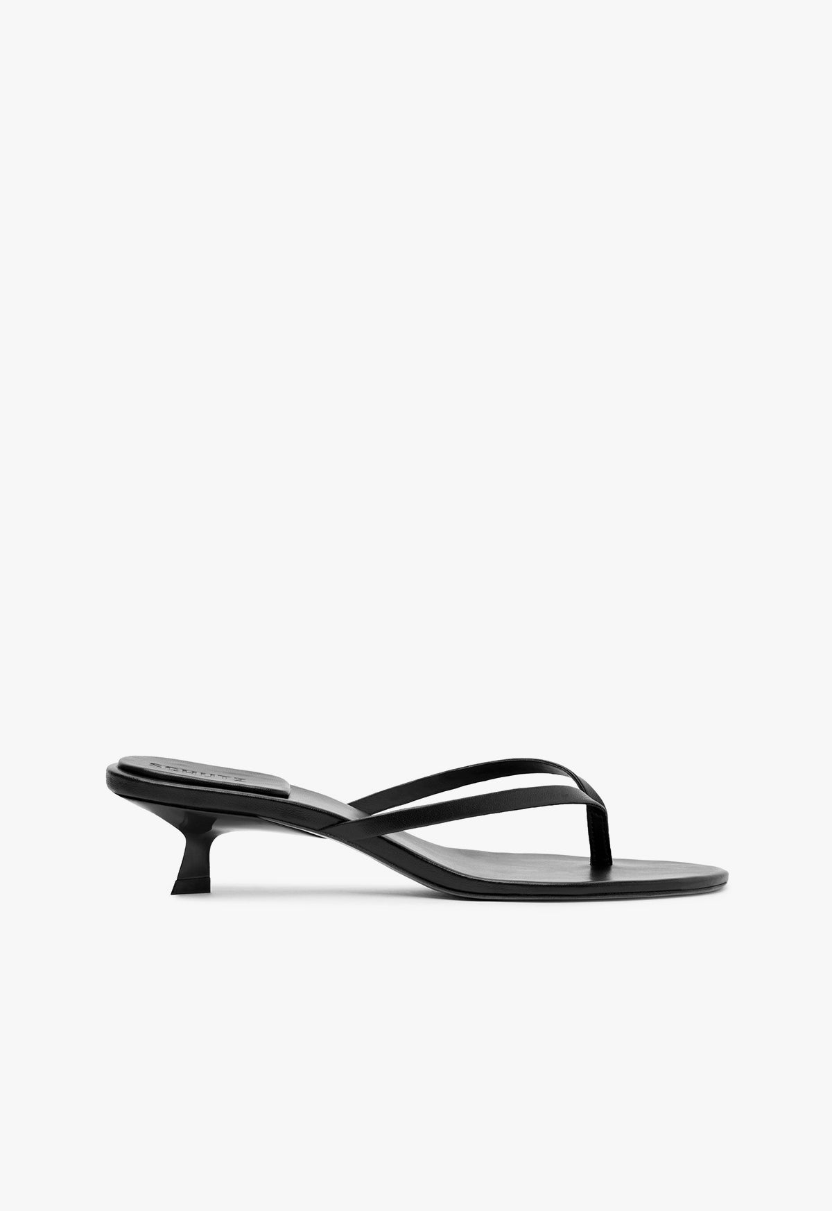 Carolyn Leather Sandal Spring 25 5 Black Leather - Schutz Shoes