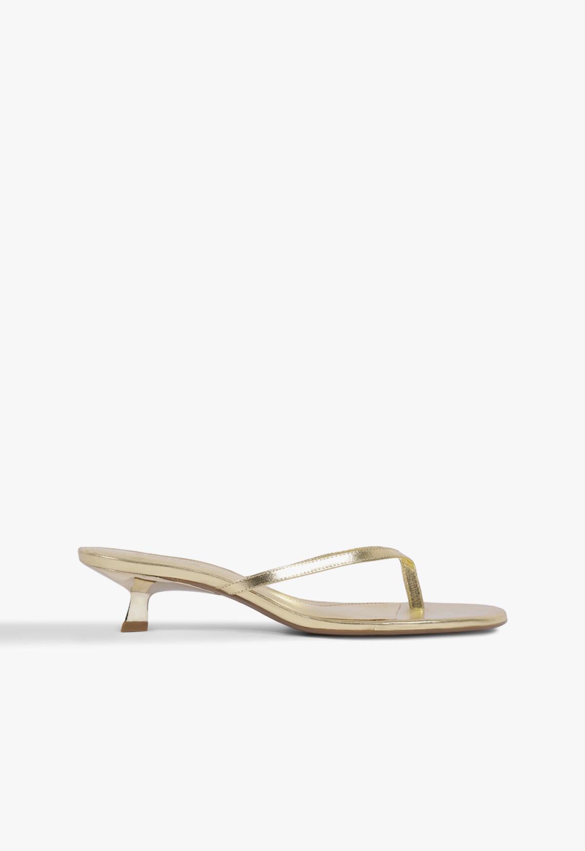 Carolyn Metallic Sandal 5 Gold Metallic - Schutz Shoes