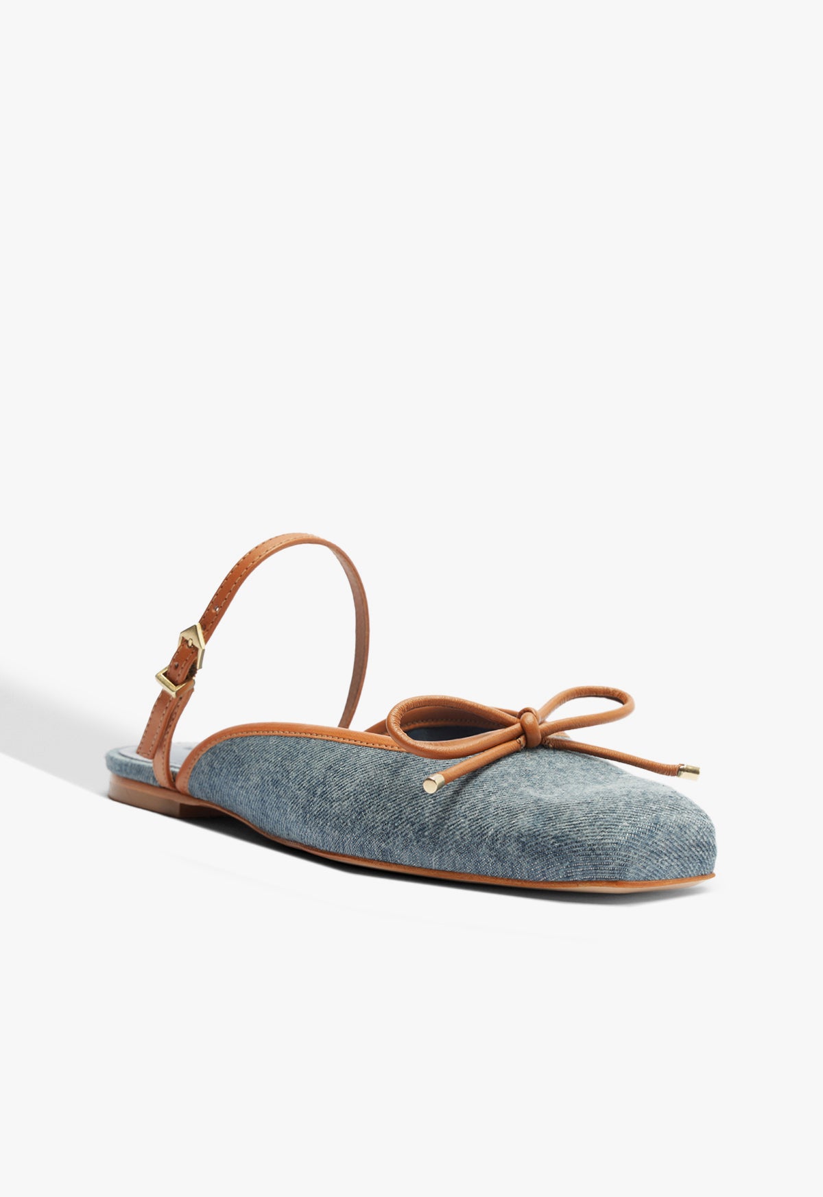 Arissa Strap Mule Fabric Flat - Schutz Shoes