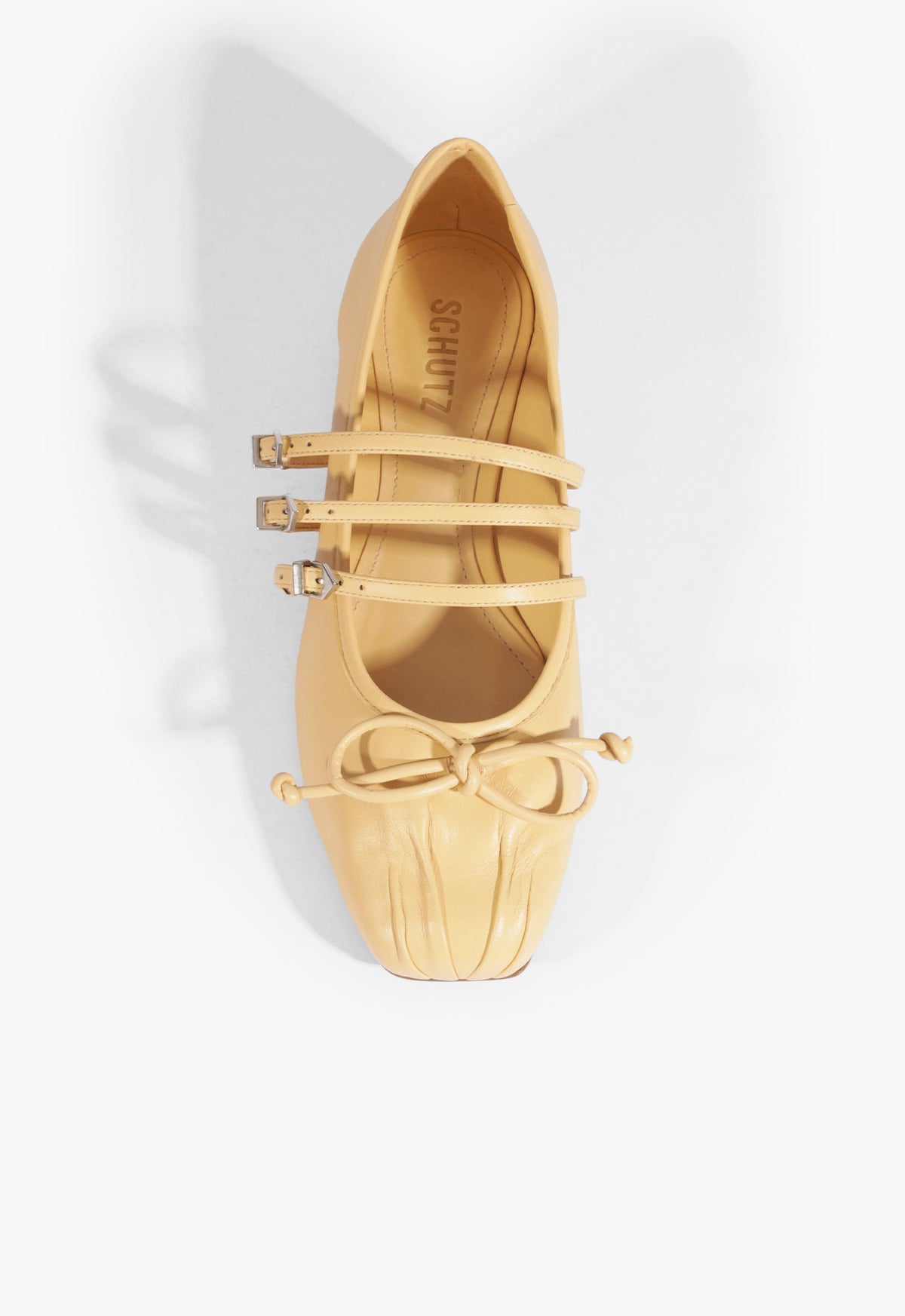 Arissa Beige Leather Ballet Flat - 9.5 Beige Leather Arissa Beige Leather Ballet Flat - 9.5 Beige Leather