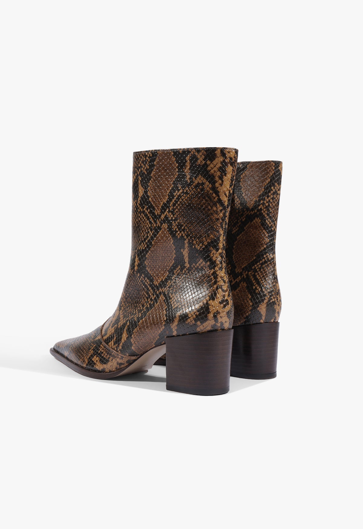 Raffaela Mid Leather Bootie - Schutz Shoes