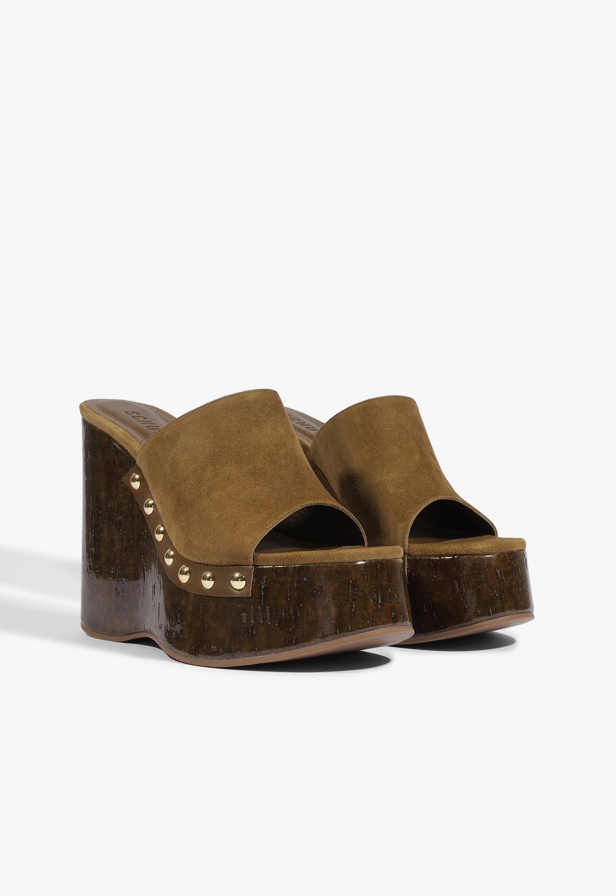 Dalle Studs Suede Sandal - Schutz Shoes