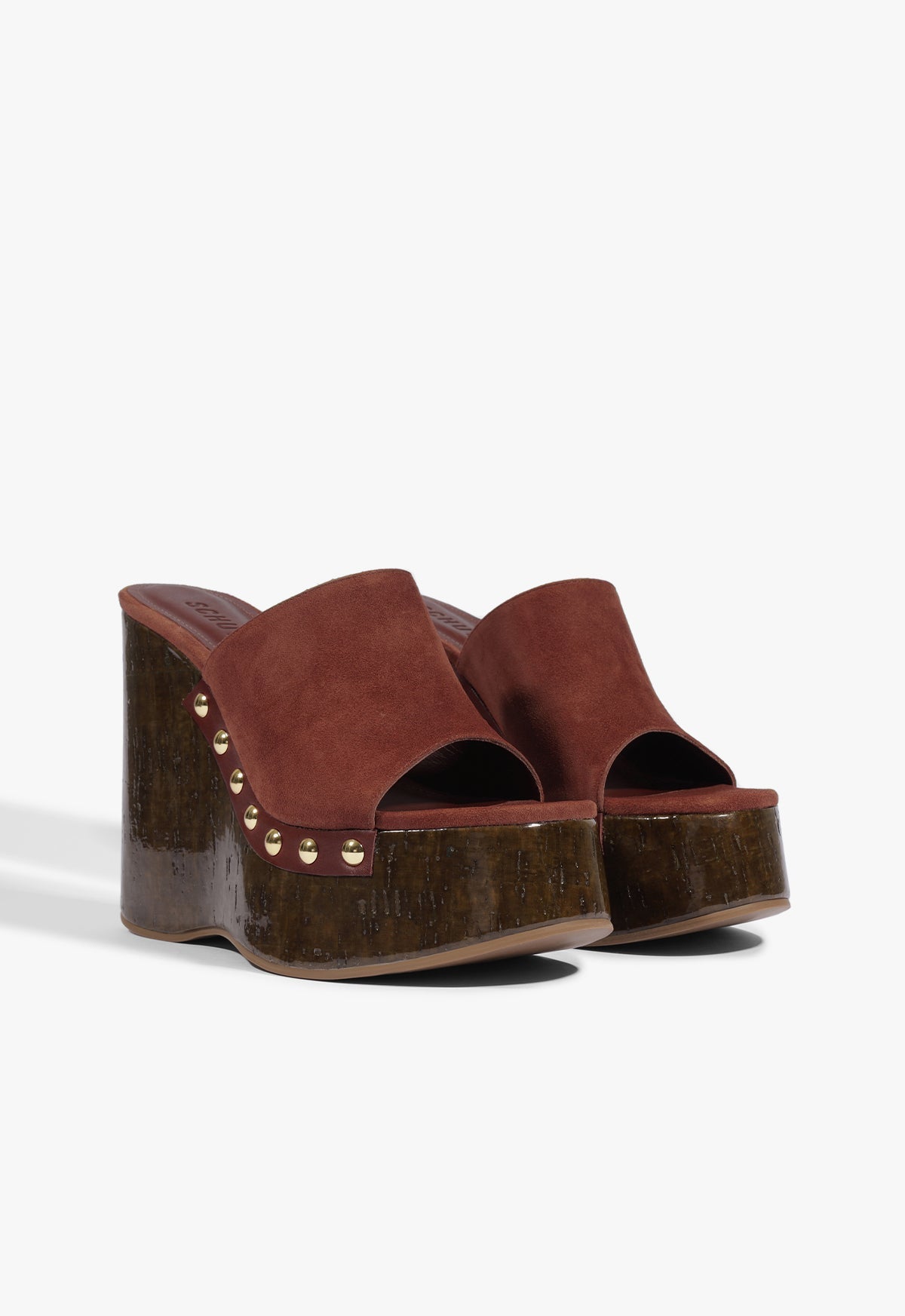 Dalle Studs Suede Sandal - Schutz Shoes
