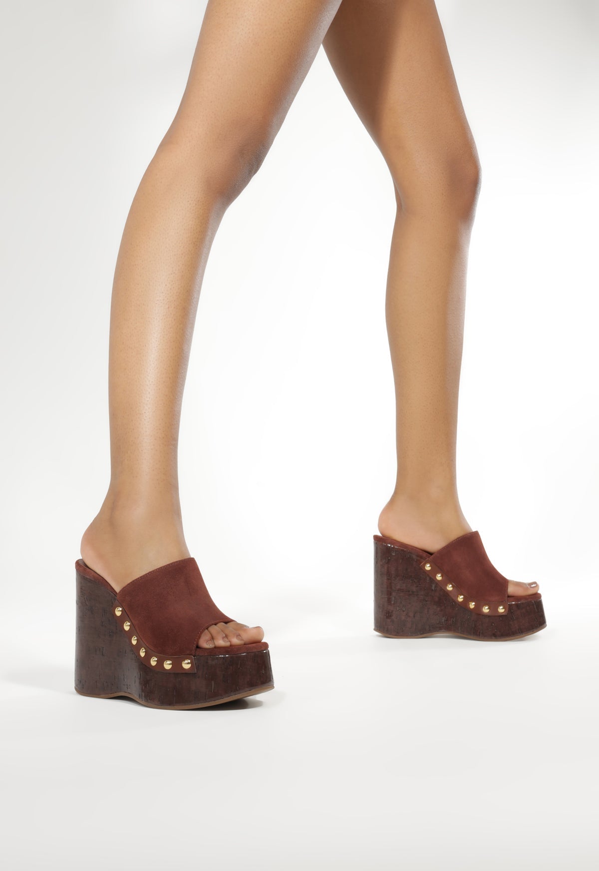 Dalle Studs Suede Sandal - Schutz Shoes