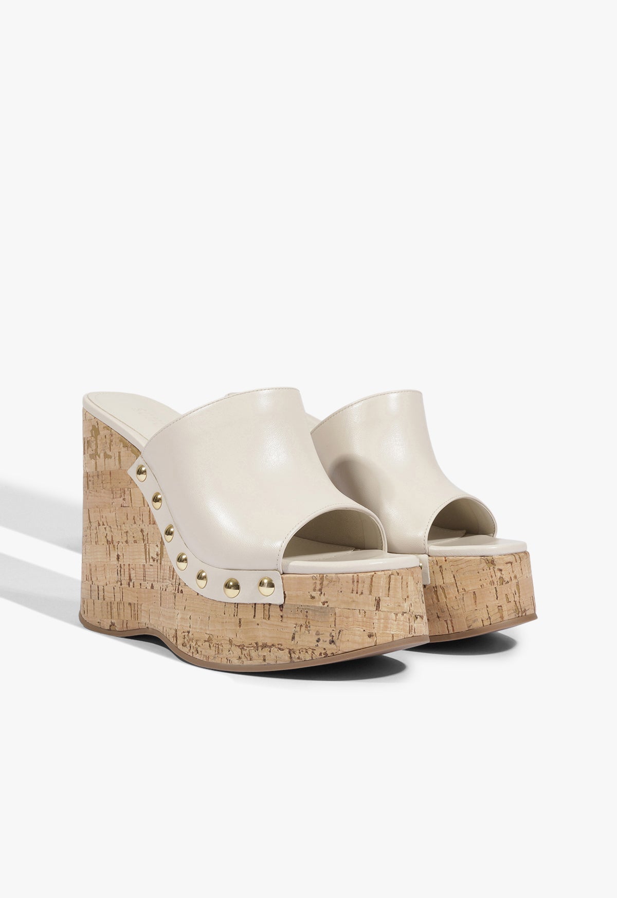 Dalle Studs Leather Sandal - Schutz Shoes