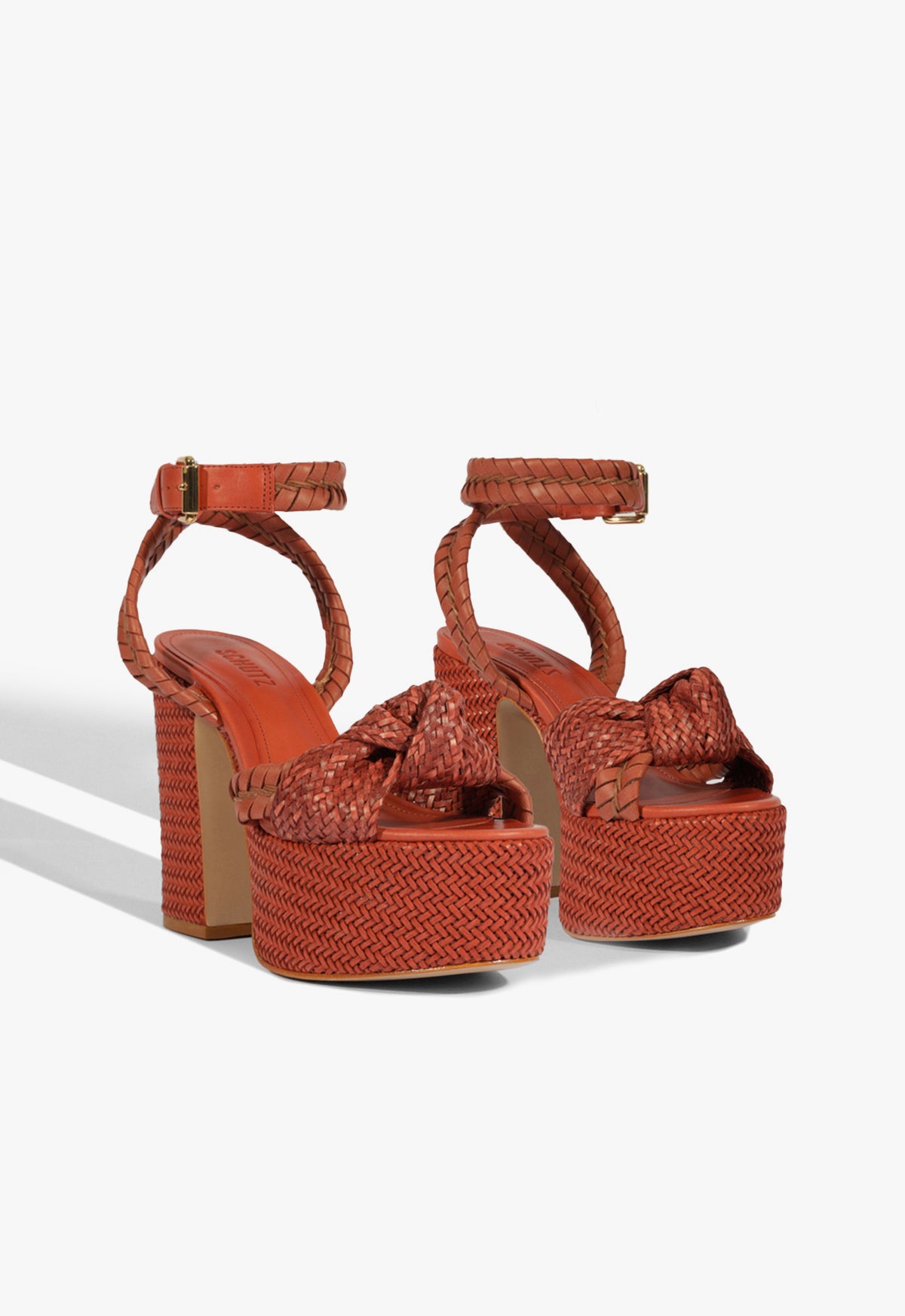 Khari Platform Leather Sandal Sandals Spring 25 - Schutz Shoes