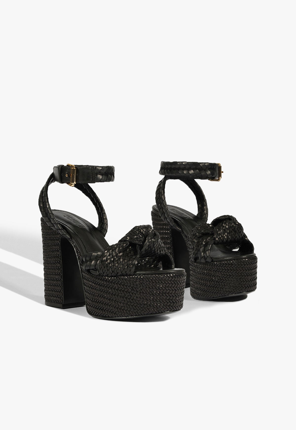 Khari Platform Leather Sandal