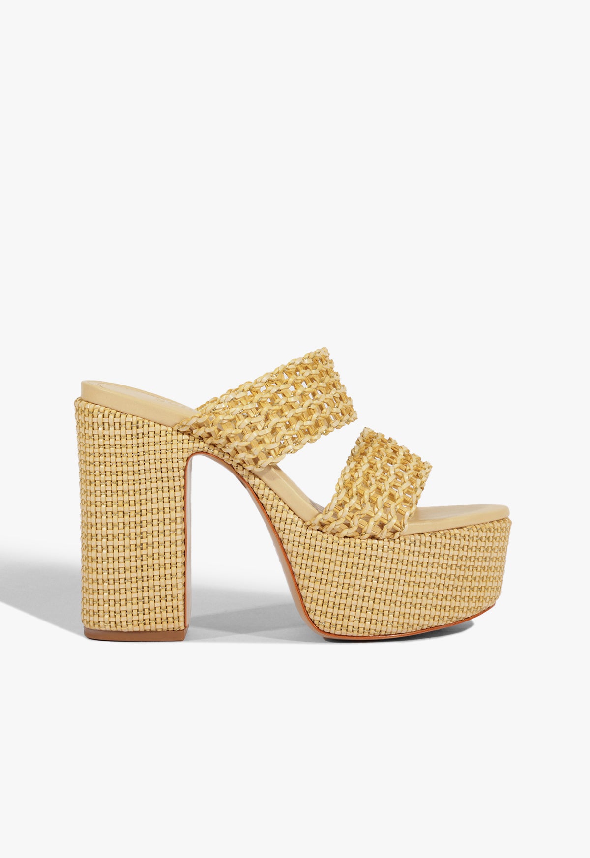 Aberdeen Sandal 5 Beige Synthetic - Schutz Shoes