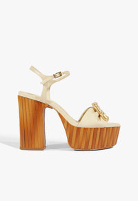 Go to related product Enola Bamboo Leather Platform Sandal