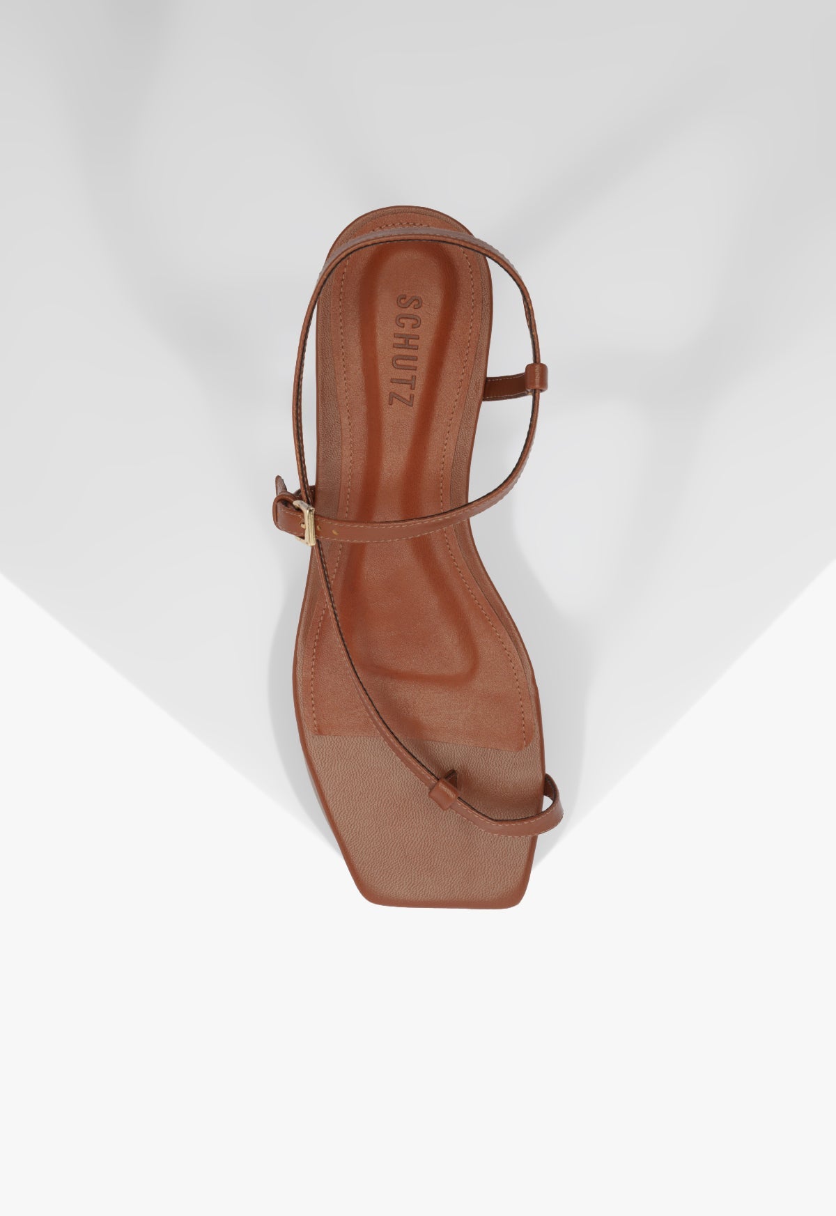 Lisa Leather Flat Sandal - Schutz Shoes
