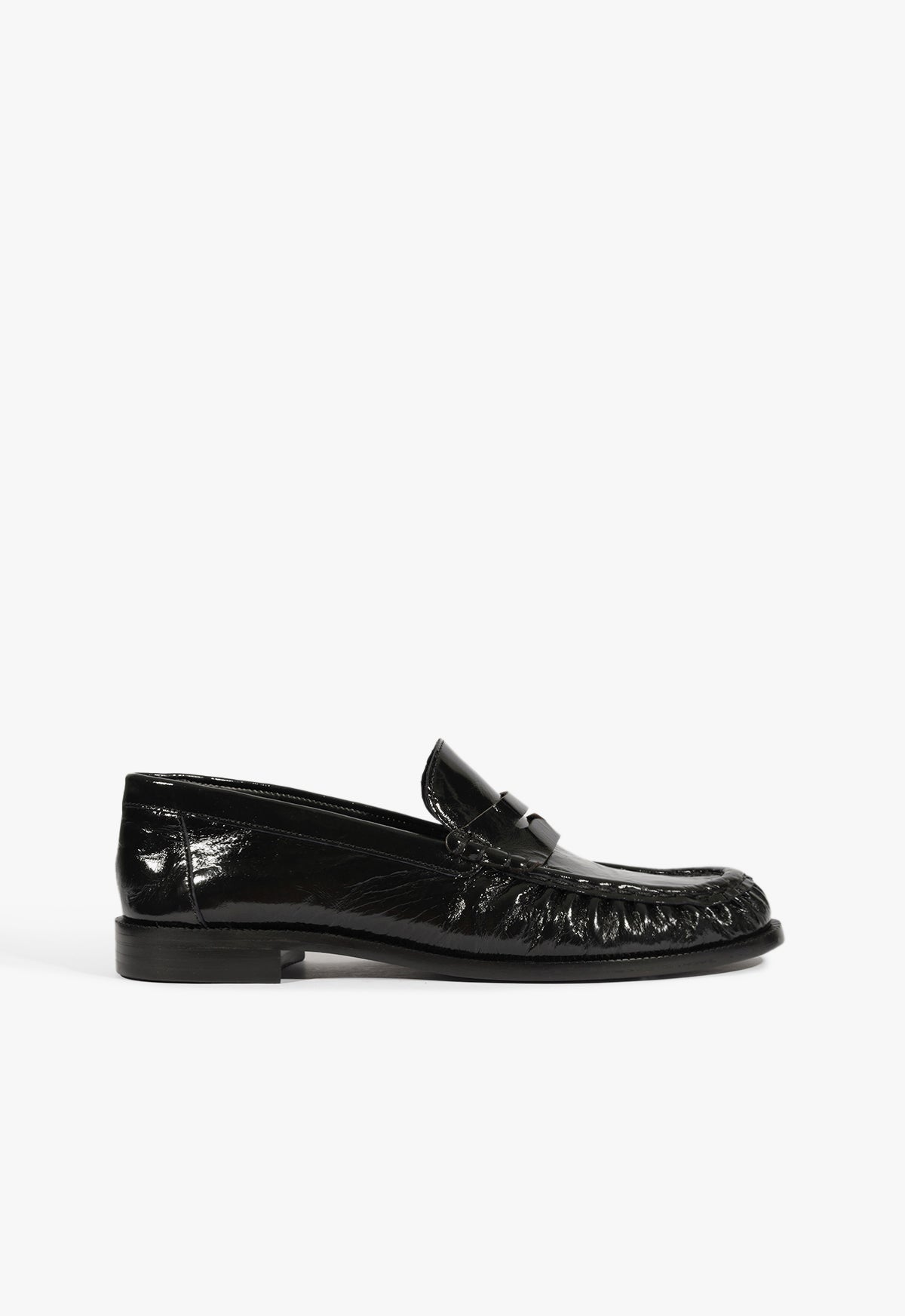 Tyche Patent Flat 5 Black Patent - Schutz Shoes