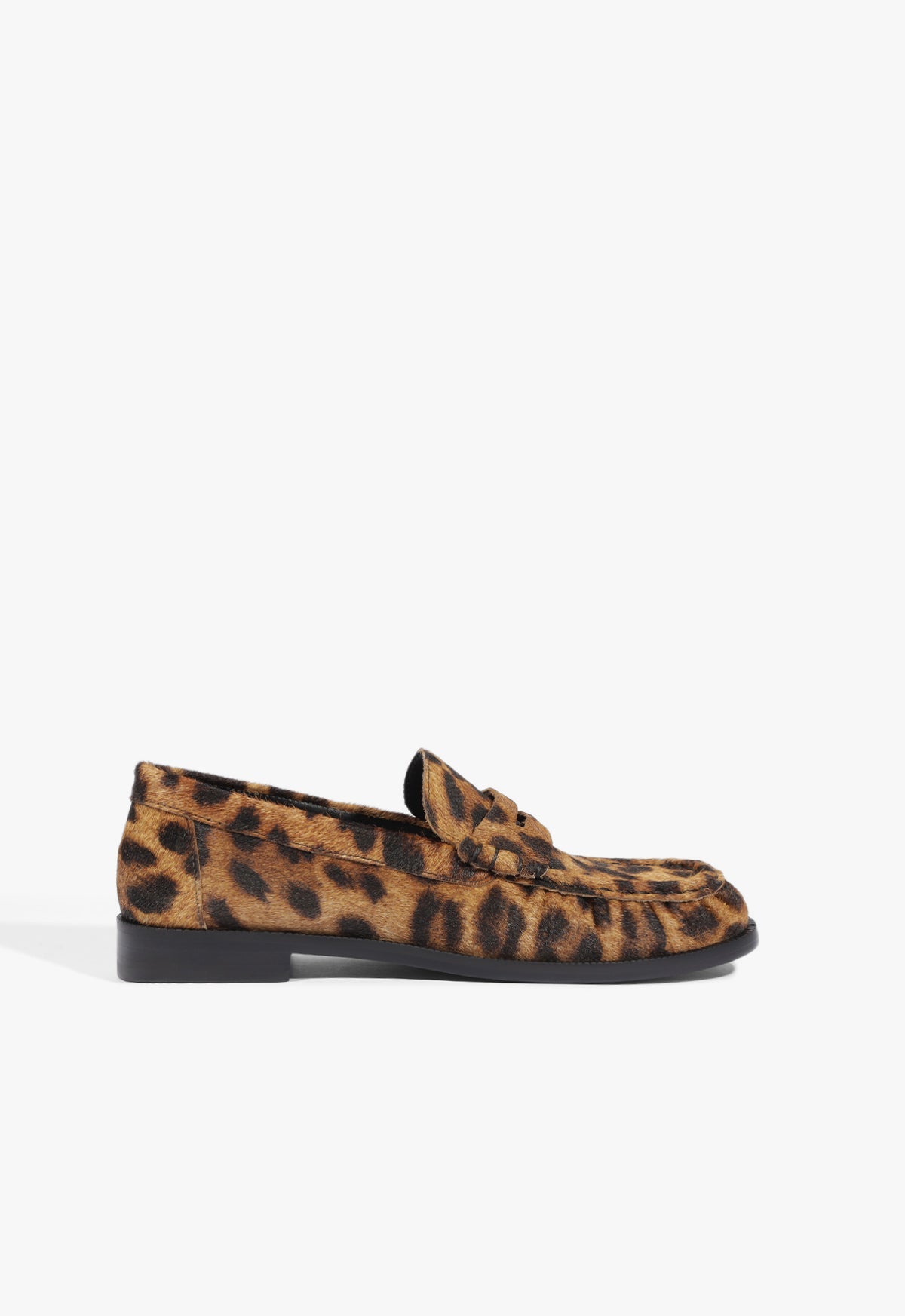 Tyche Flat 5 Animal Print Hair Calf - Schutz Shoes