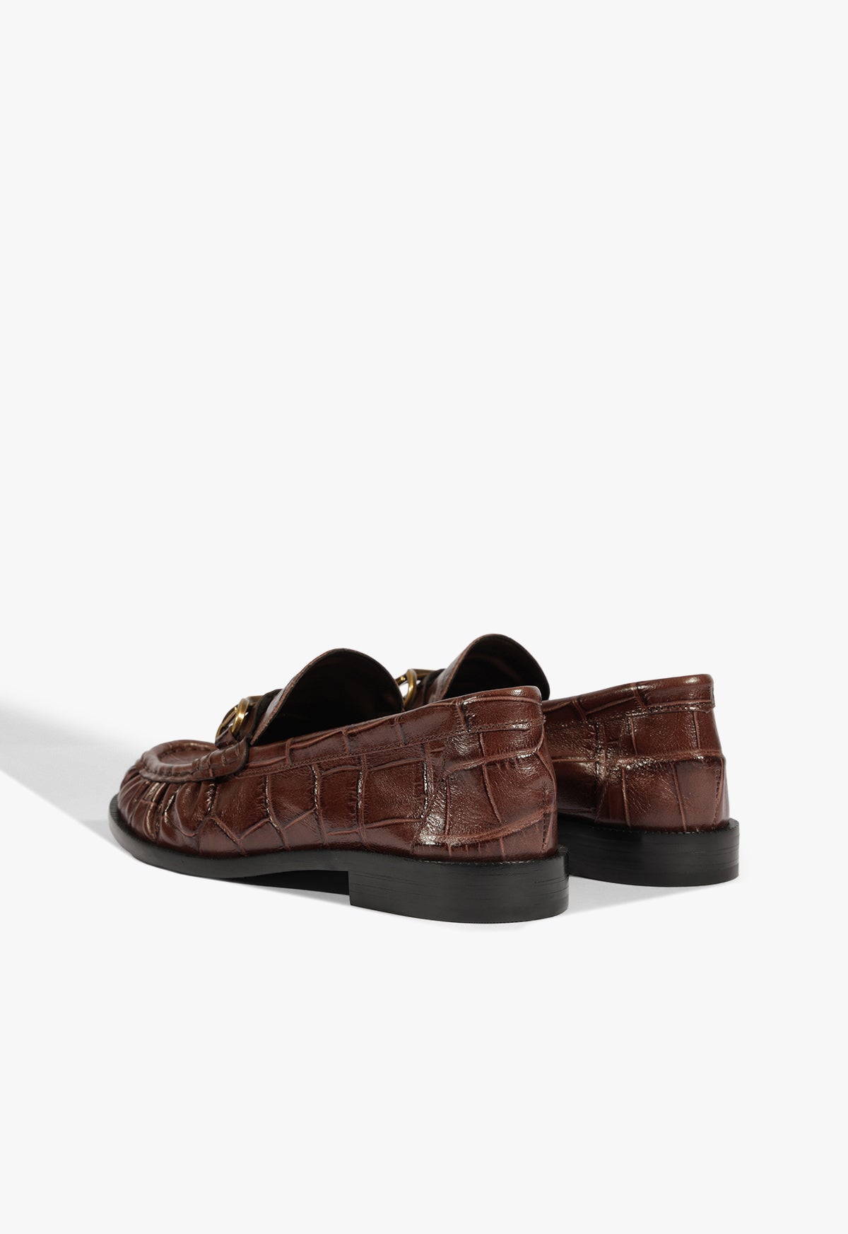 Yasmina Croc Flat FALL 25 - Schutz Shoes