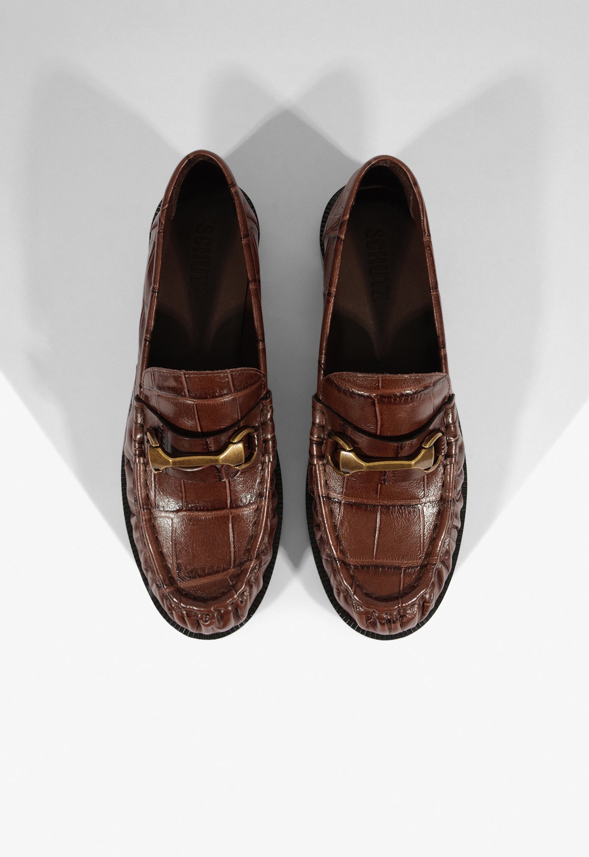 Yasmina Croc Flat FALL 25 - Schutz Shoes