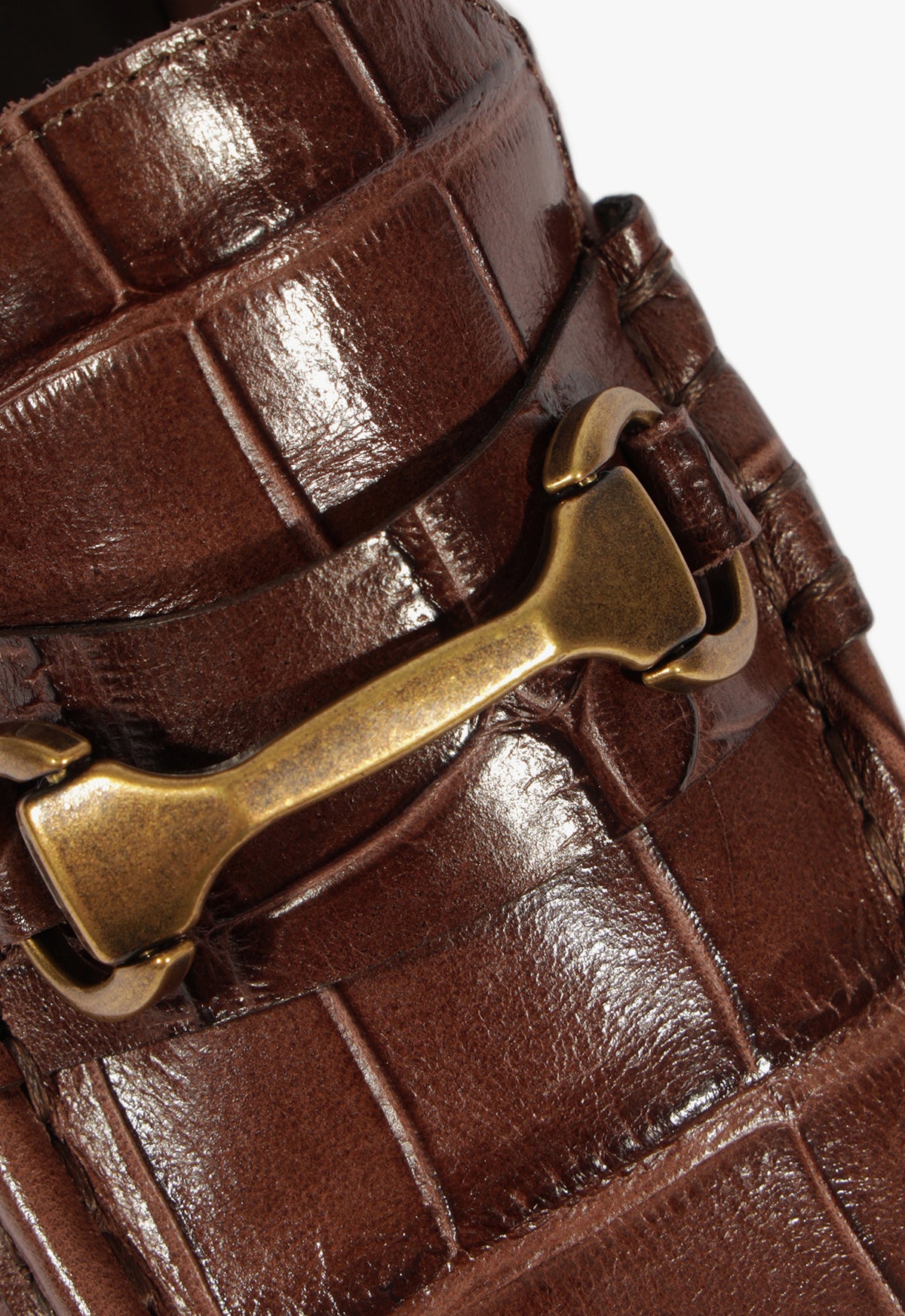 Yasmina Croc Flat FALL 25 - Schutz Shoes