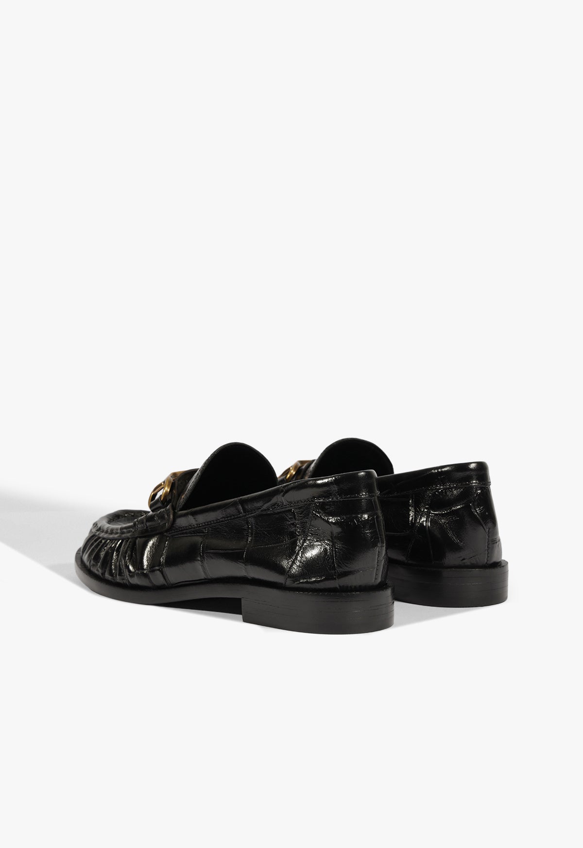 Yasmina Croc Flat FALL 25 - Schutz Shoes