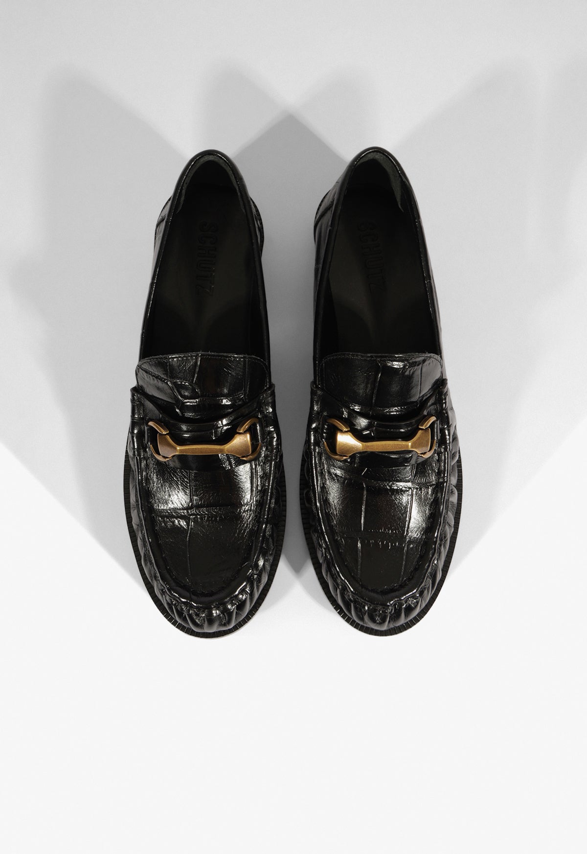 Yasmina Croc Flat FALL 25 - Schutz Shoes