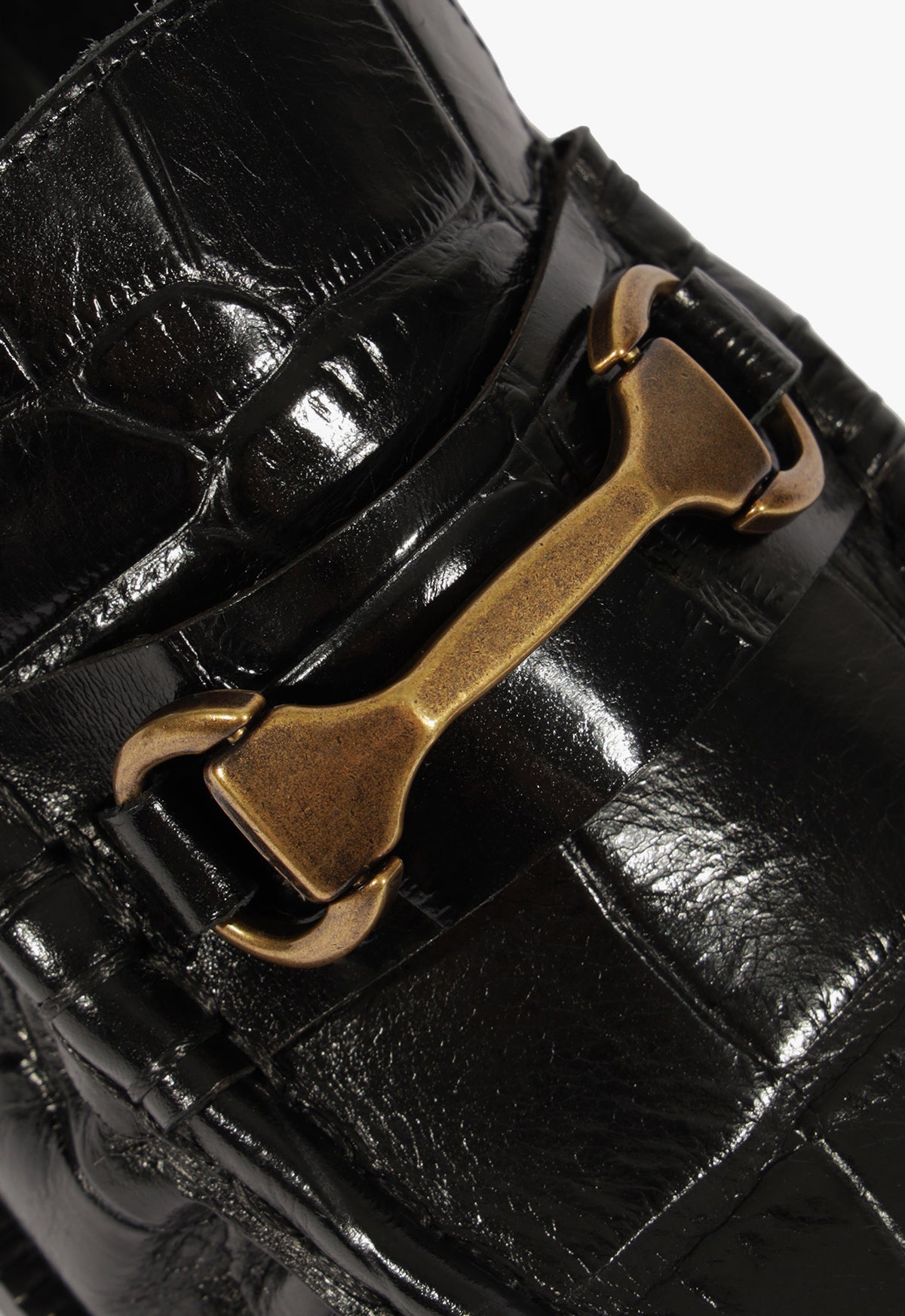 Yasmina Croc Flat FALL 25 - Schutz Shoes