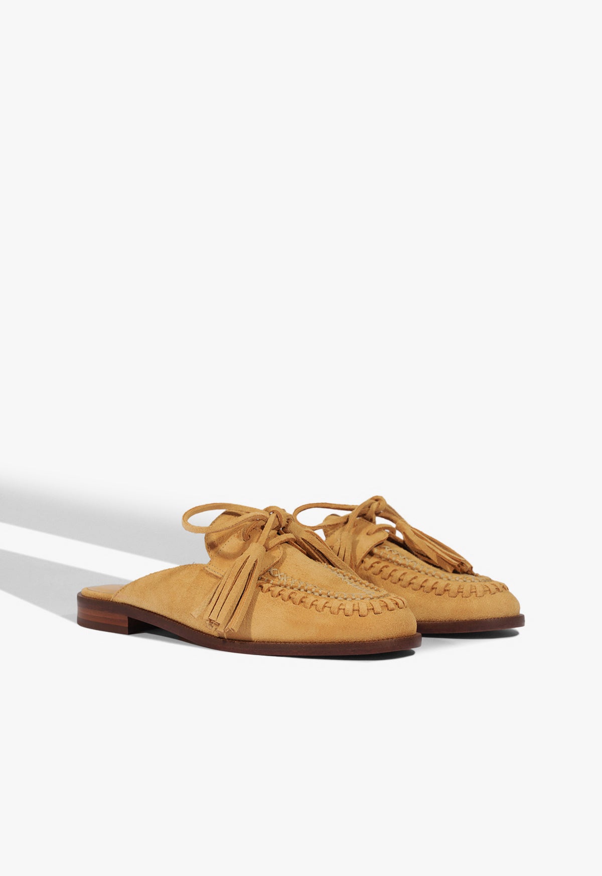 Kim Mule Suede Flat Pre Fall 25 - Schutz Shoes