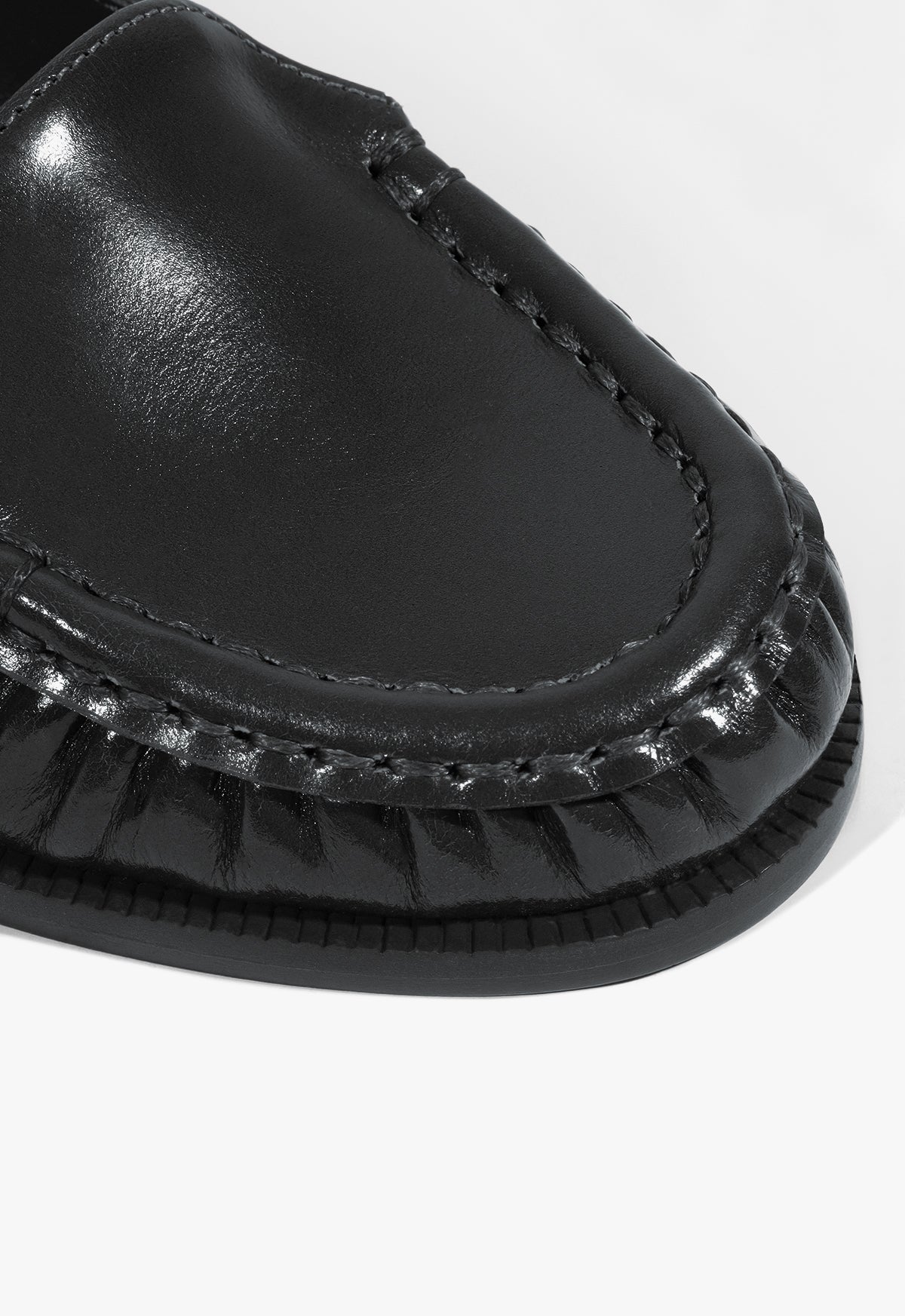 Tyla Buckle Leather Mary Jane Flat - Schutz Shoes