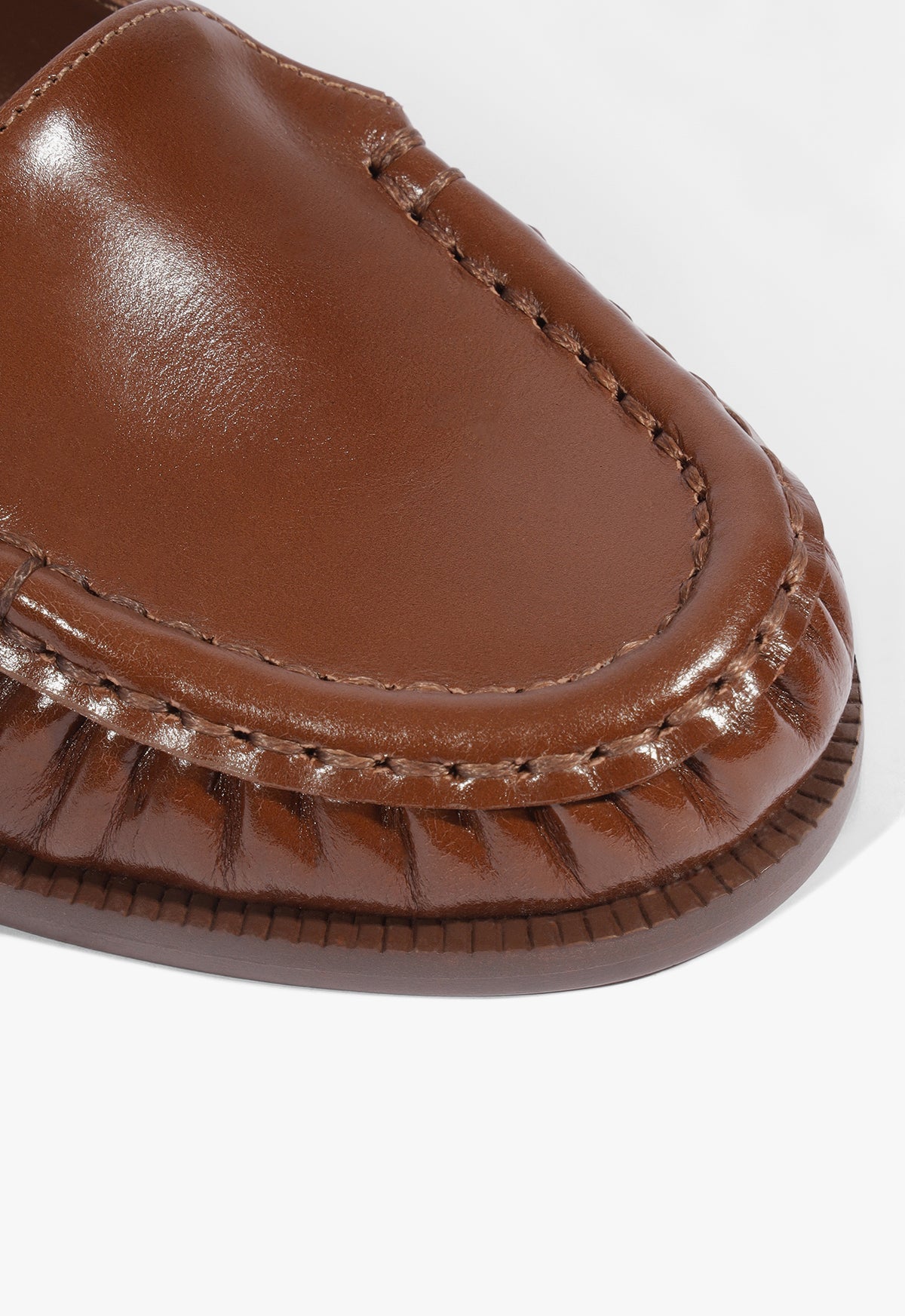 Tyla Buckle Leather Mary Jane Flat - Schutz Shoes