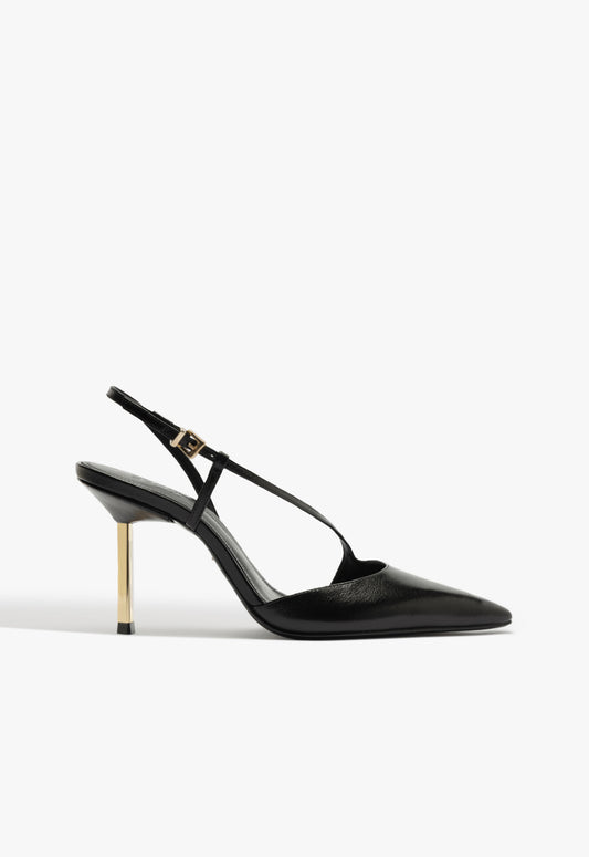 Alira Leather Pump Fall 25 5 Black Leather - Schutz Shoes