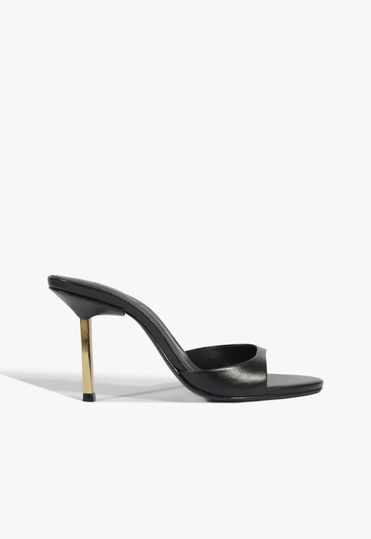 Allure Leather Sandal Fall 25 5 Black Leather - Schutz Shoes