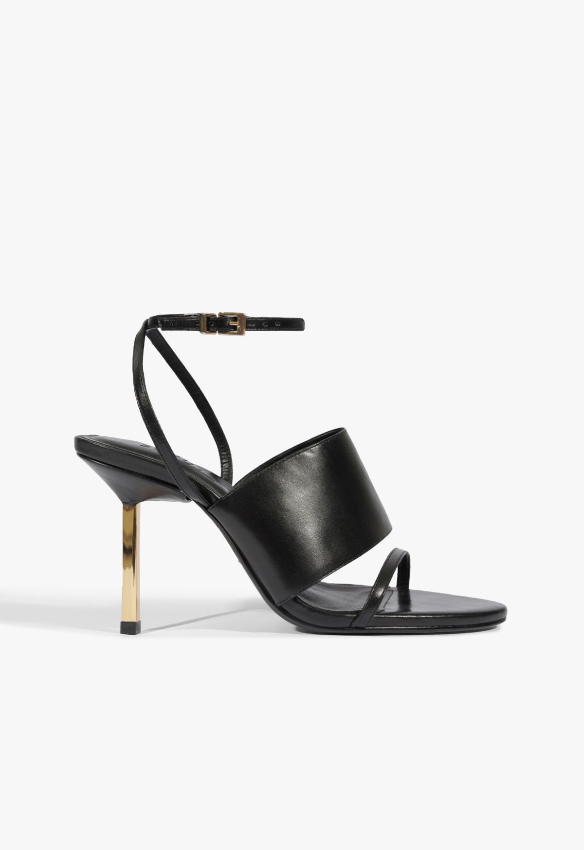 Malene Leather Sandal Fall 25 5 Black Leather - Schutz Shoes