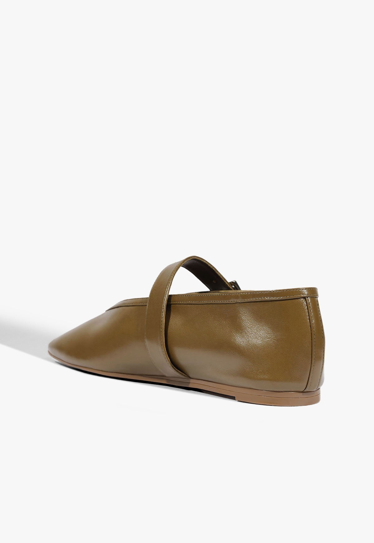 Vick Buckle Leather Flat - Schutz Shoes