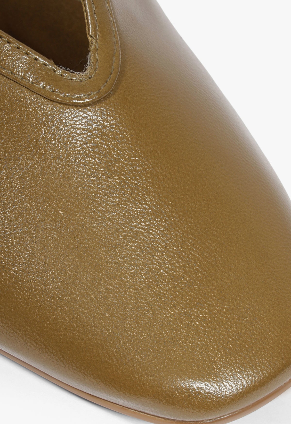 Vick Buckle Leather Flat - Schutz Shoes