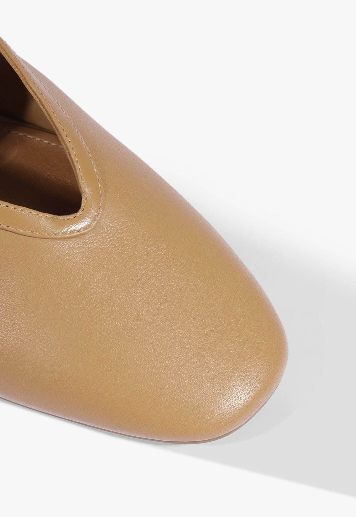 Vick Buckle Leather Ballet Flat - Schutz Shoes