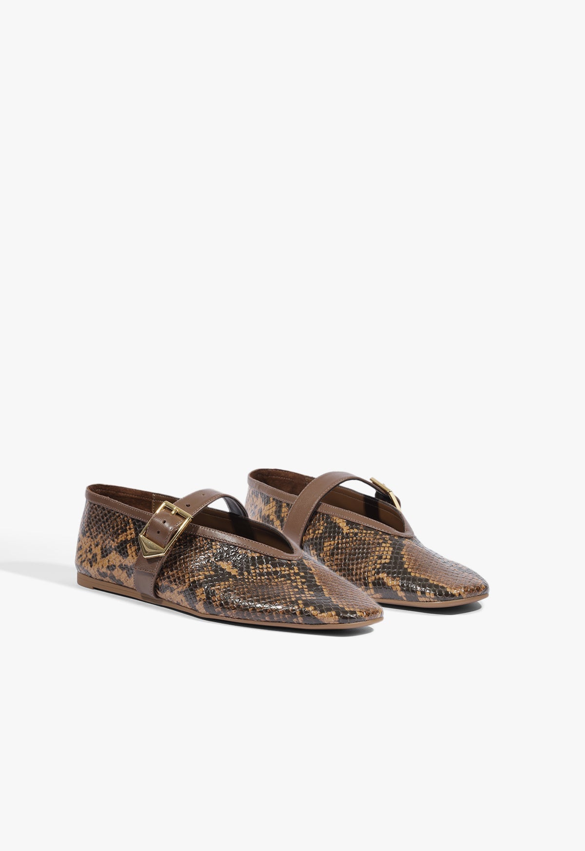 Vick Buckle Flat - Schutz Shoes
